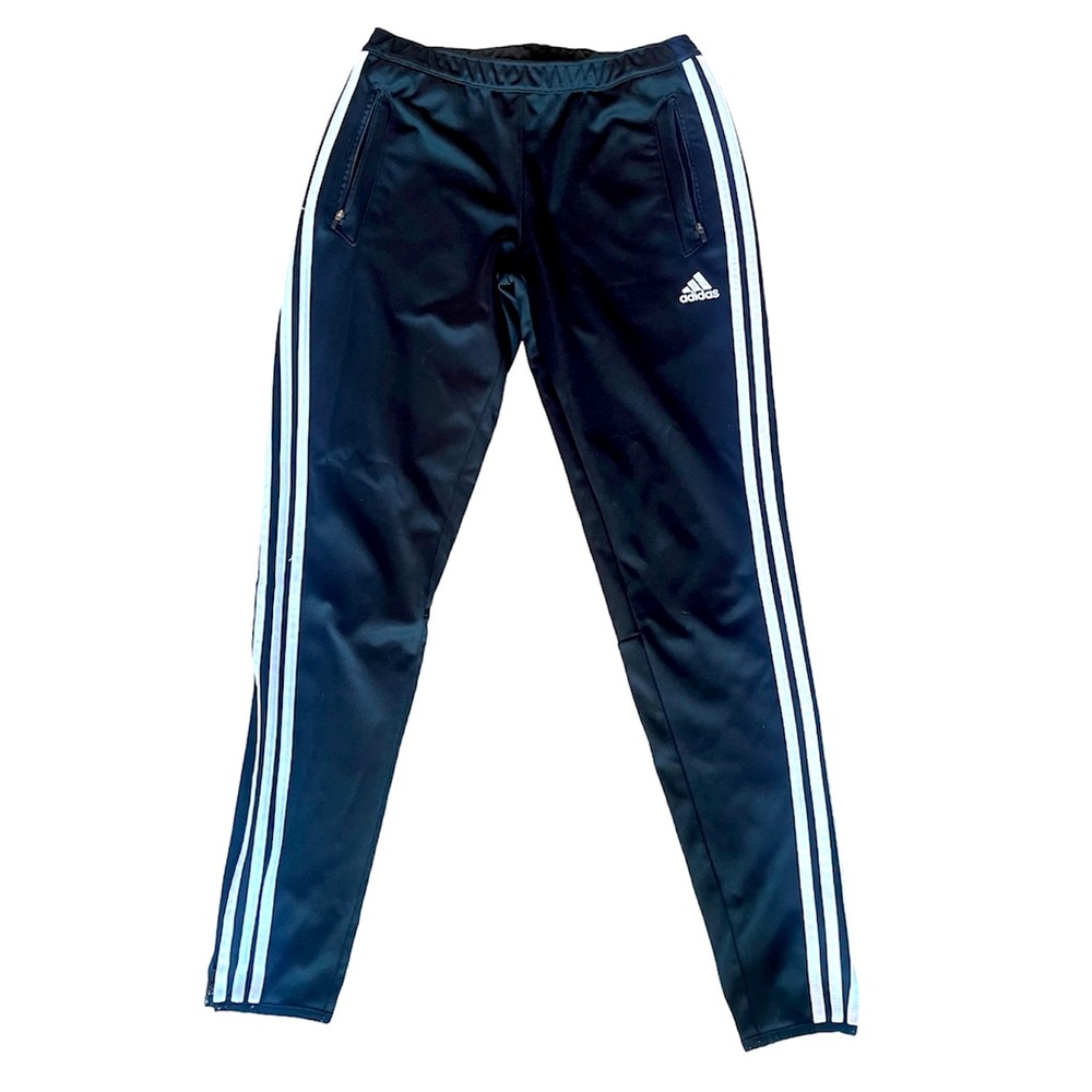 Adidas Women's Black and White Joggers. Size 10/M Fit like Leggings